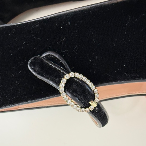 Black Velvet J.Crew Ballet Flats, Size 7.5 - Picture 13 of 16